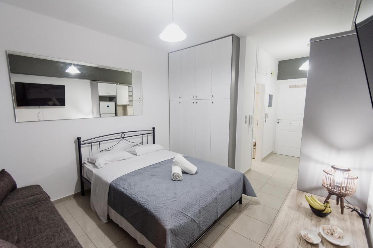 Pavlos Standard Studio With Sea View Retimno Zewnętrze zdjęcie
