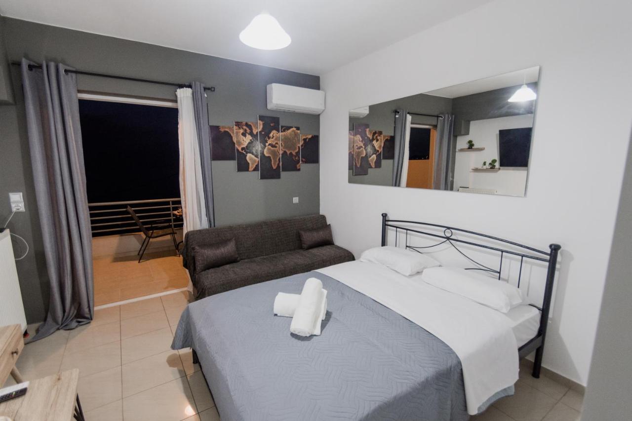 Pavlos Standard Studio With Sea View Retimno Zewnętrze zdjęcie