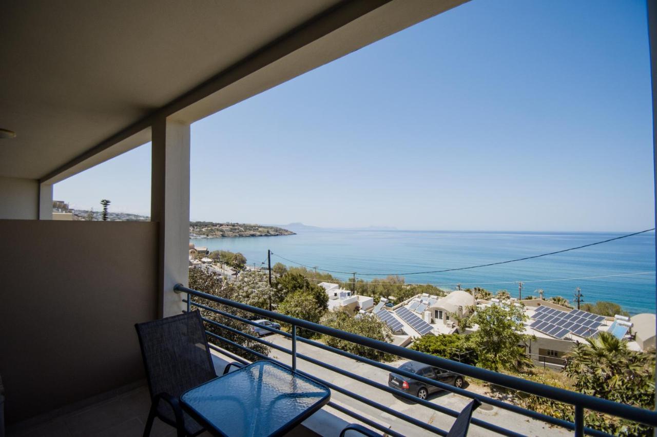 Pavlos Standard Studio With Sea View Retimno Zewnętrze zdjęcie
