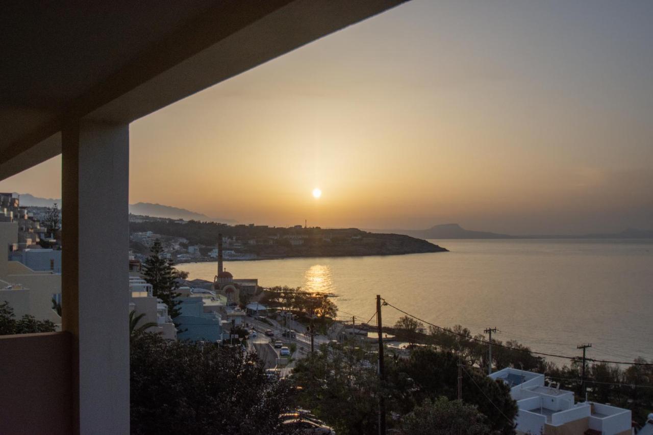 Pavlos Standard Studio With Sea View Retimno Zewnętrze zdjęcie